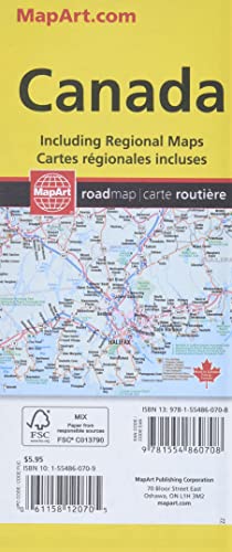 Canada Road Map