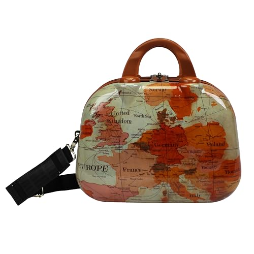 World Traveler Europe Collection Luggage, Brown, 3-Piece Set