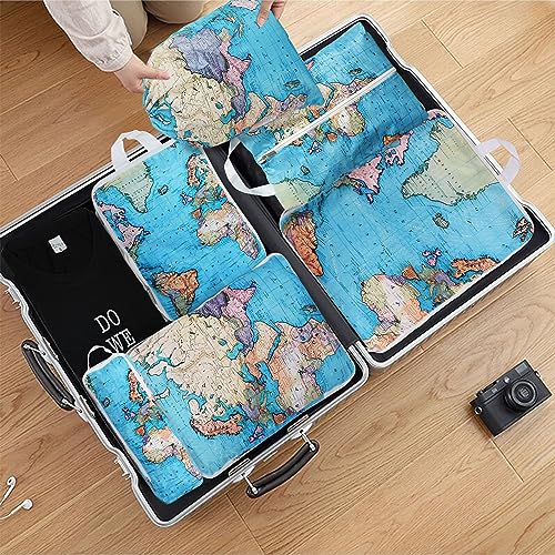 Compression Packing Cubes for Suitcases, 6 Set Travel